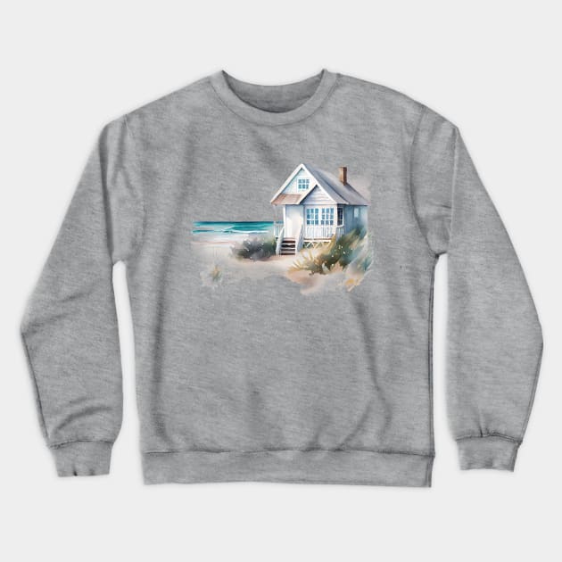 Beach House Life Crewneck Sweatshirt by Luxinda